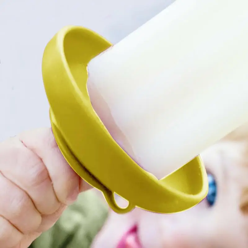 Tropfsicherer Eis am Stiel aus Silikon, Eiscreme-Ständer, tropffreier Eishalter, Eis am Stiel, Hand-Eishalter für Kinder