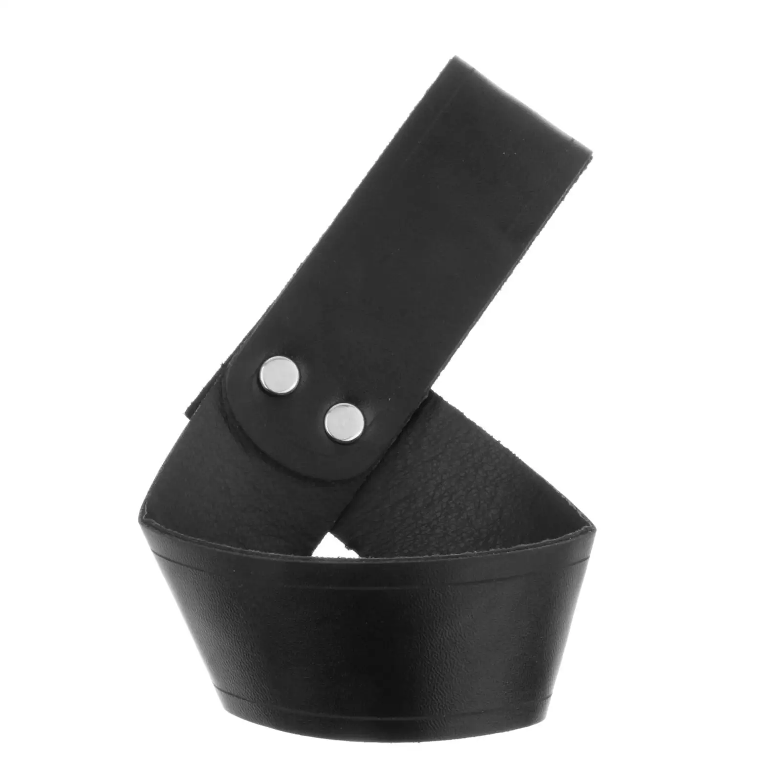 5xSword Frog Holster PU حامل سيف من الجلد للرجال البالغين عصر النهضة كوسبلاي أسود #2