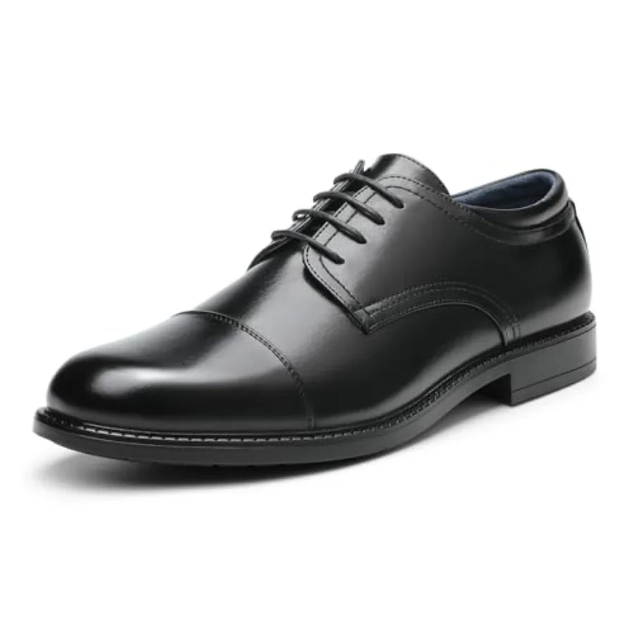 

Men's Dress Oxford Shoes Classic Lace Up Formal Cap Toe Shoes