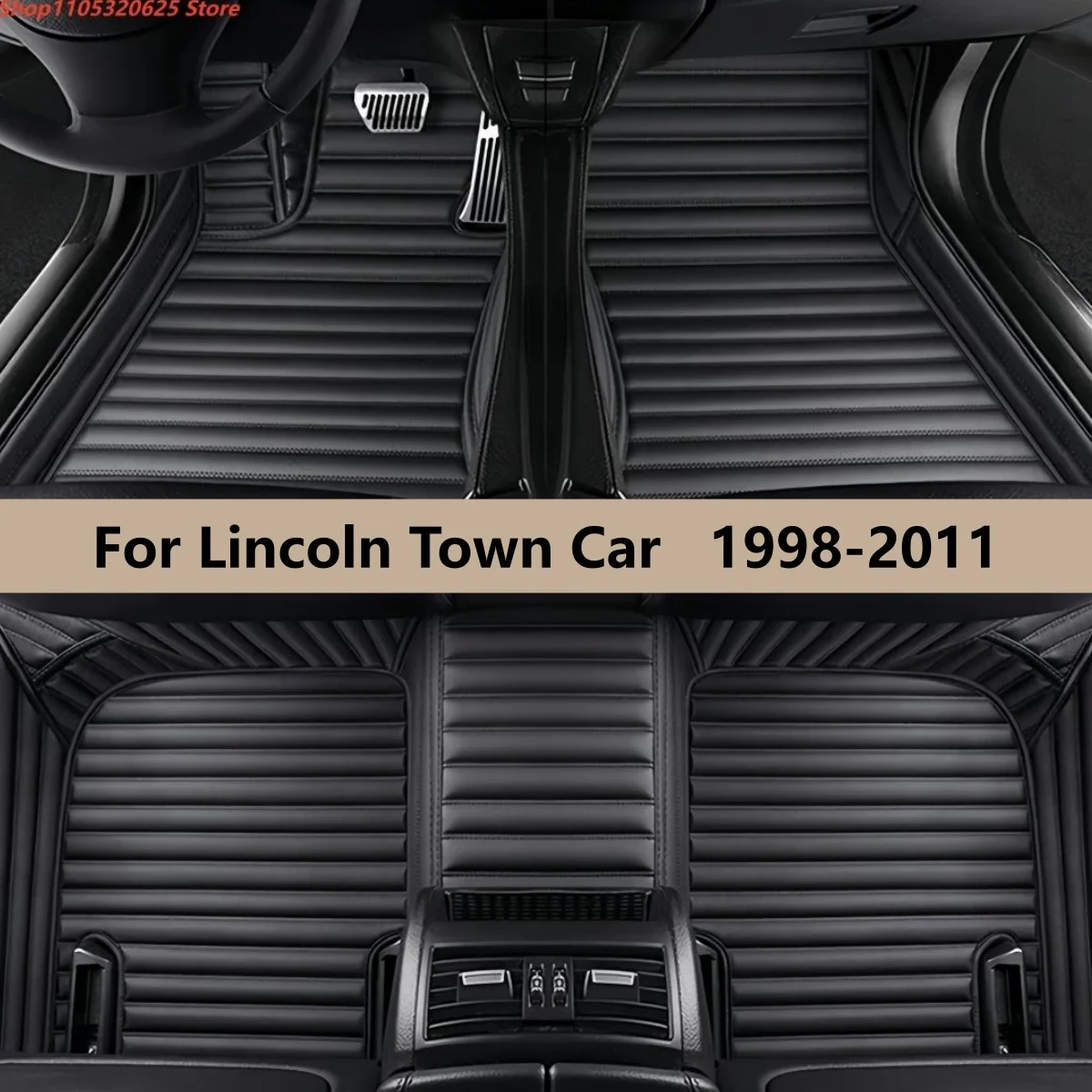 

Автомобильные коврики на заказ для Lincoln Town Car 1998-2011 годов выпуска, автоаксессуары, автомобильный ковер