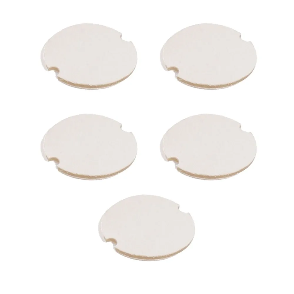 

5PCS PU Rings Display Pads Round Simple Earrings PU Card Holder Organizer Jewelry Packaging Earrings Display Rack Outdoors