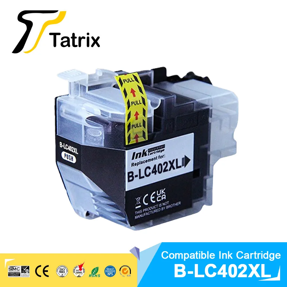 Imagem -02 - Tatrix Alta Capacidade Lc402xl Lc402 Cartucho de Tinta Compatível para Brother Mfc-j5340dw Mfc-j6740dw Mfc-j6540dw Mfc-j6940dw Printer Impressora