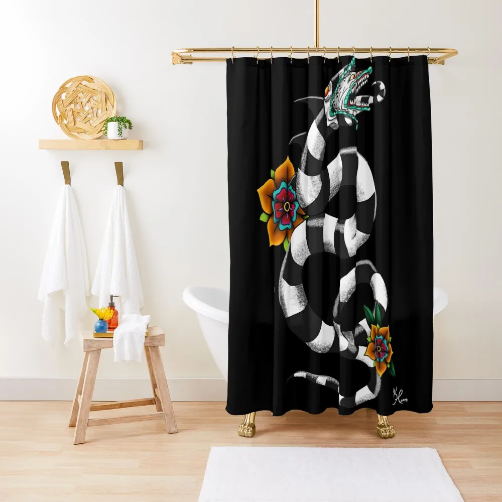 

SANDWORM Shower Curtain Bathroom Accessories Cover Bathtub Anime Shower Curtain