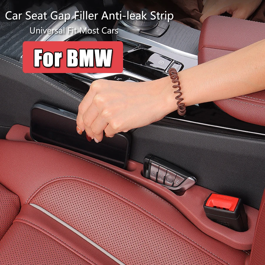 

Car Seat Gap Filler Side Seam Plug Strip Leak-proof Filling Strip For BMW 1 3 5 7 Series X1 X3 F30 F31 F32 F34 F20 F21 F07 F10