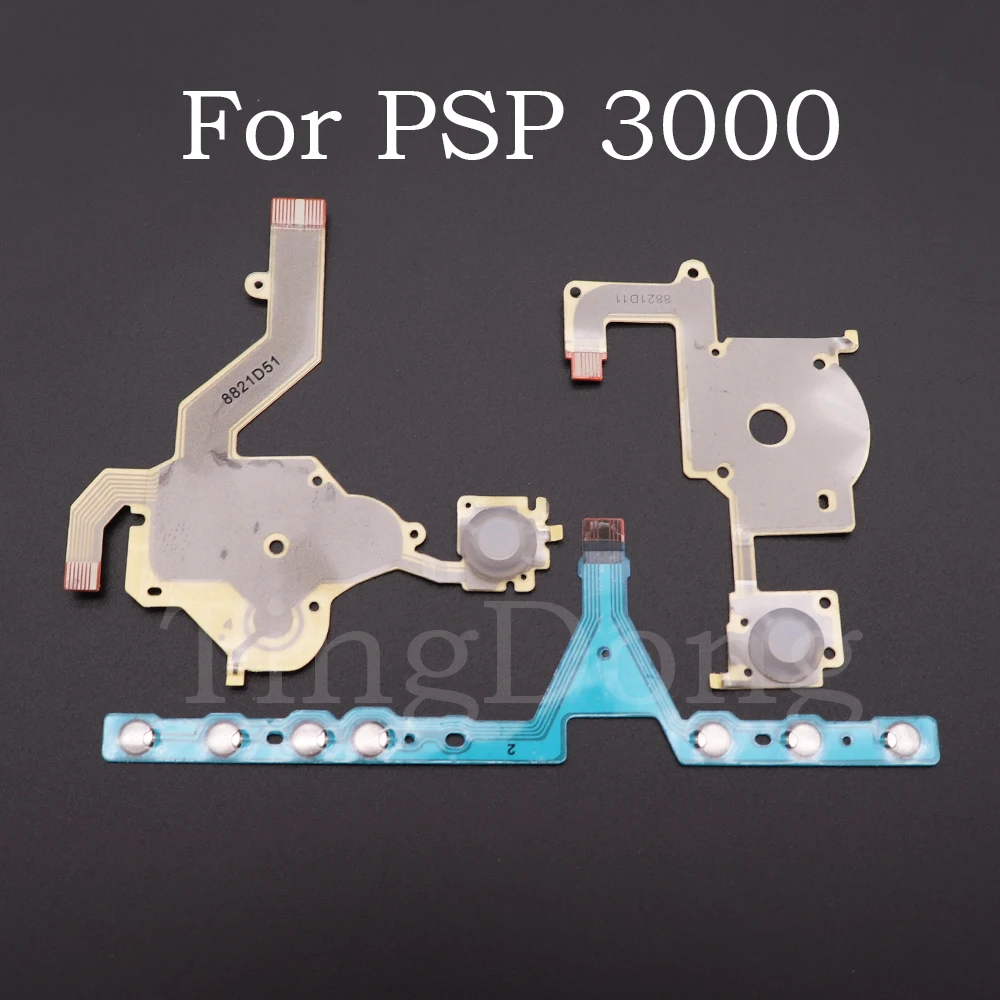 For PSP3000  2000 1000 Buttons Controllers Ribon Flex Cable For  PSP 3000 Left Right D Pad Volume Ribbon