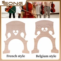 Puente de arce macizo de Bélgica, 5 piezas, alta calidad, 4/4 cello, secado 20 años