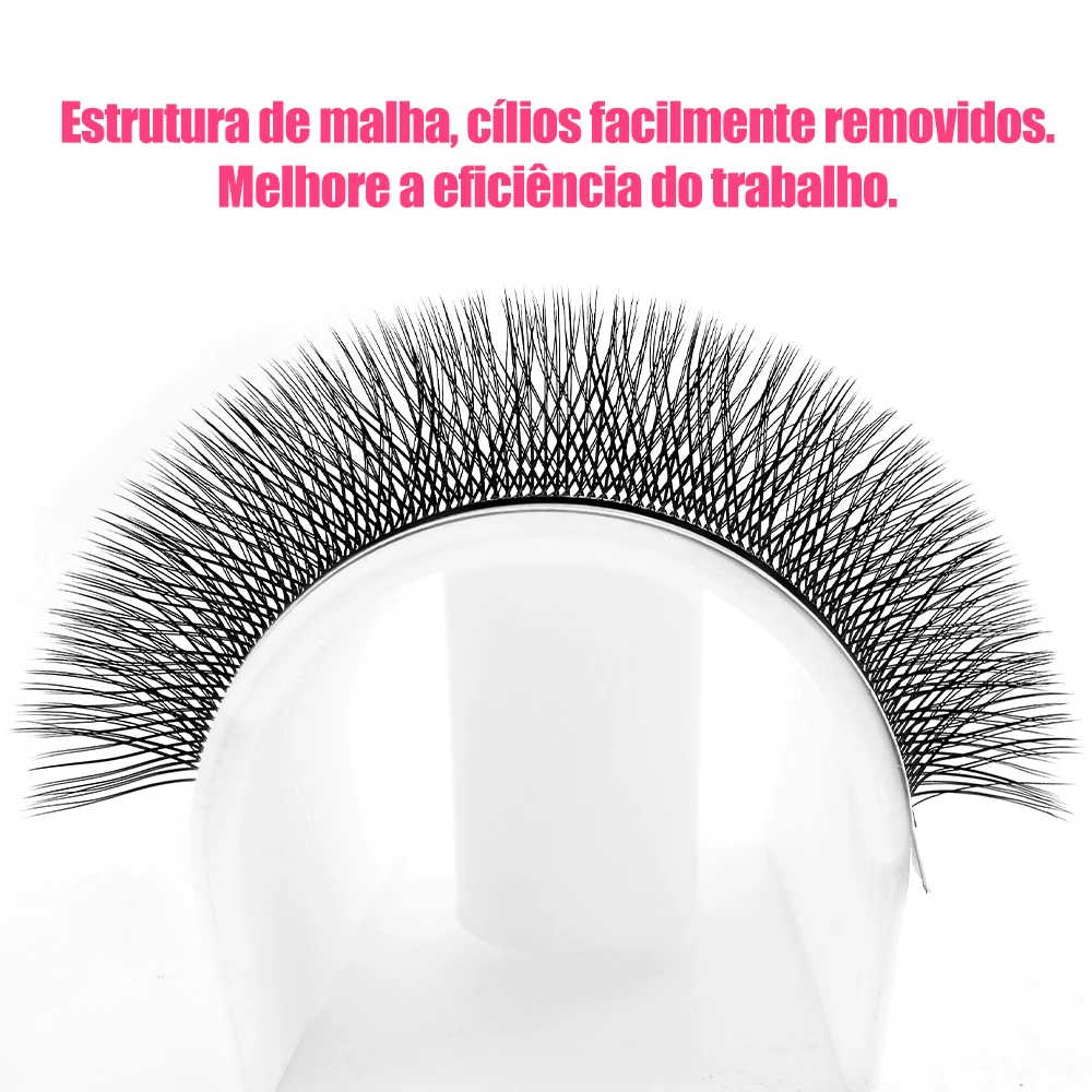 LAKANAKU Cilia W 6D Eyelashes Extensions 3D W Shape W Style Shaped Lash 5D Wire for Eyelash Extension