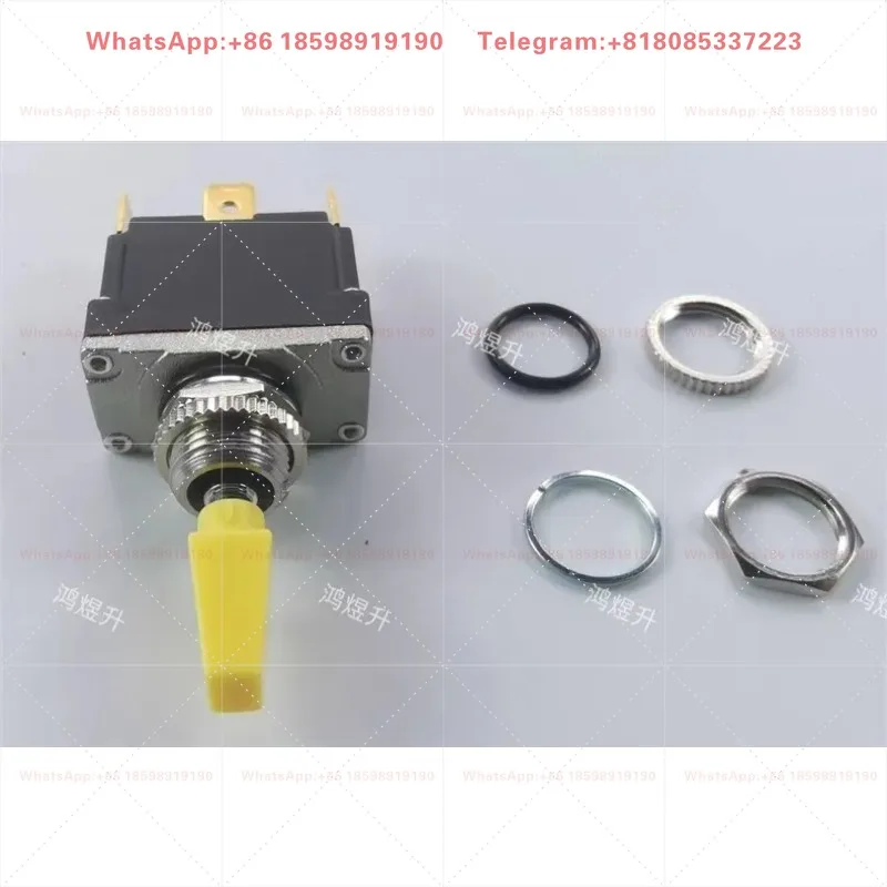 10Pcs Auto Arm 3 Speed Self Reset Push Button Switch Control Dial Replacement Parts