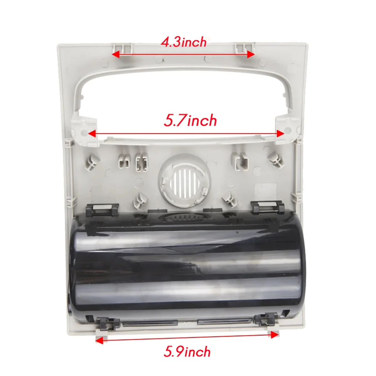 AT77 cubierta de luces de lectura de techo delantero de coche embellecedor de caja de gafas para Ford Ranger Everest Mazda Bt50 2012-2019 CN15-A519A58-AA