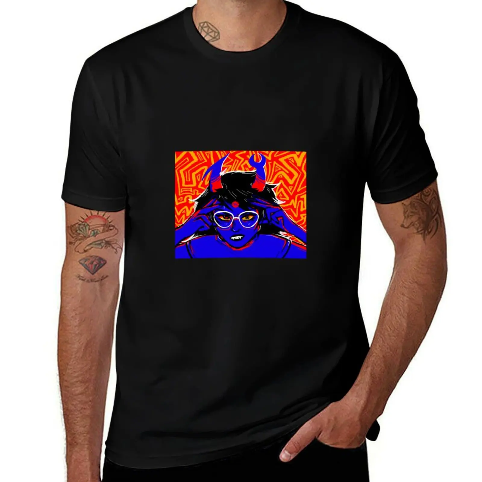

vriska... T-Shirt Plus Size Solid Color T-Shirt