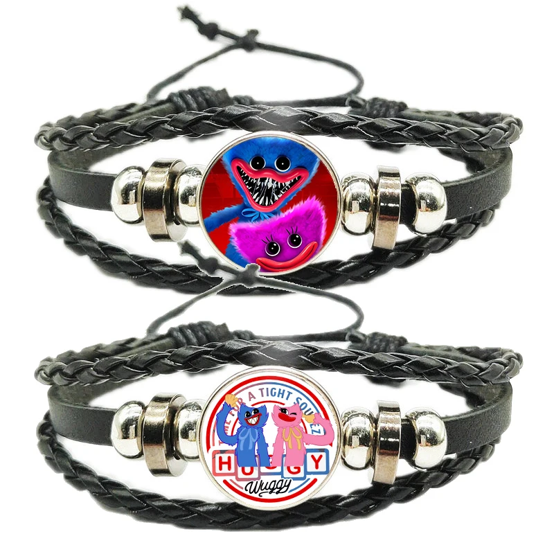 Bracelet Game Poppys Playtime, nouveaux bracelets Kawaii Huggy Wuggy pour enfants, bijoux à la mode pour garçons et filles, jouets classiques pour enfants, cadeau