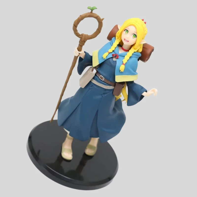 19cm labirinto refeição maruciel linda menina figura elfo feiticeiro anime figura modelo ornamento de mesa decorações presente do feriado brinquedos kawaii