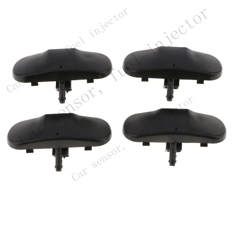 Q+ 4Pcs Windshield Washer Clearer Sprayer Nozzle for