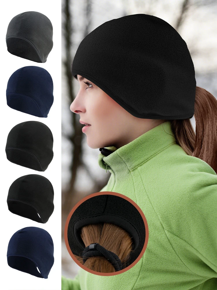 AliExpress WRELS Winter Cycling Cap Warm Coldproof Polar Fleece Running Skull Beanie Hat Windproof Thermal  Men Women Ear Warm Hiking Ski Hat
