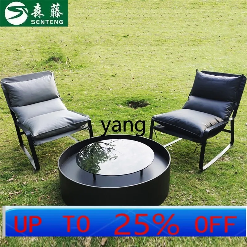 LH أريكة في الهواء الطلق الترفيه الخفيفة الفاخرة بسيطة كرسي أريكة الترفيه أثاث الحدائق #1