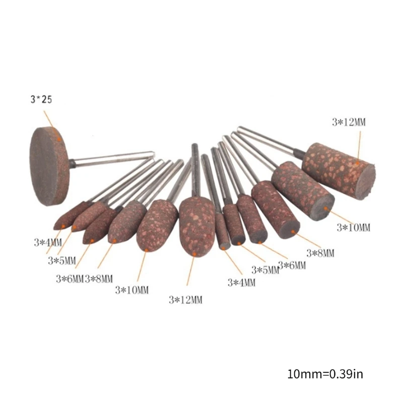 Dropship lucidatura utensile rotante in gomma per lucidatura utensile rotante in gomma da 100 pezzi
