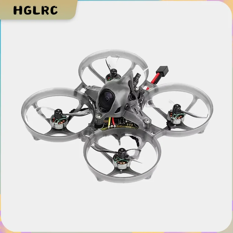 HGLRC 새로운 Petrel 75Whoop V2 브러시리스 모터 실내 FPV 드론 Tinywhoop Quadcopter SPECTER 10A AIO 0802 21000KV FPV 초보자용
