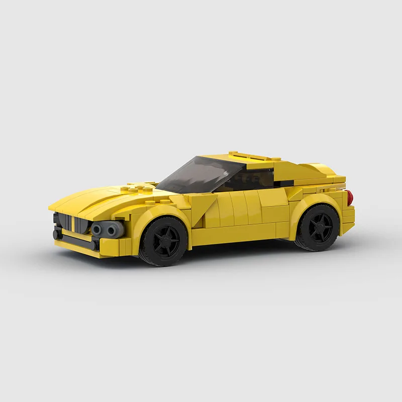 

Compatible with Lego small particles racing vehicle MOC building block educational toy model assembly foreign trade wholesale