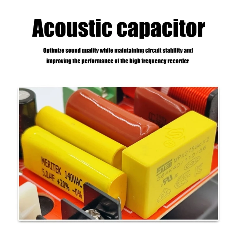 Auditieve Auditieve Frequentieverdeler 350W Verstelbare 2PCS Set Easy 87HC