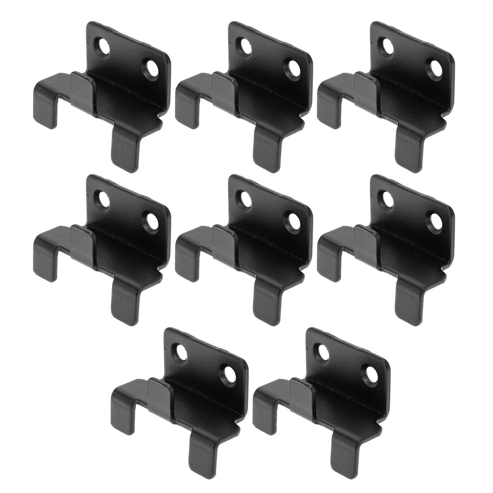 

8 Pcs Wall Mount Tile Hook Clothes Rack Plate Hangers Iron Ceramic Hanging Code