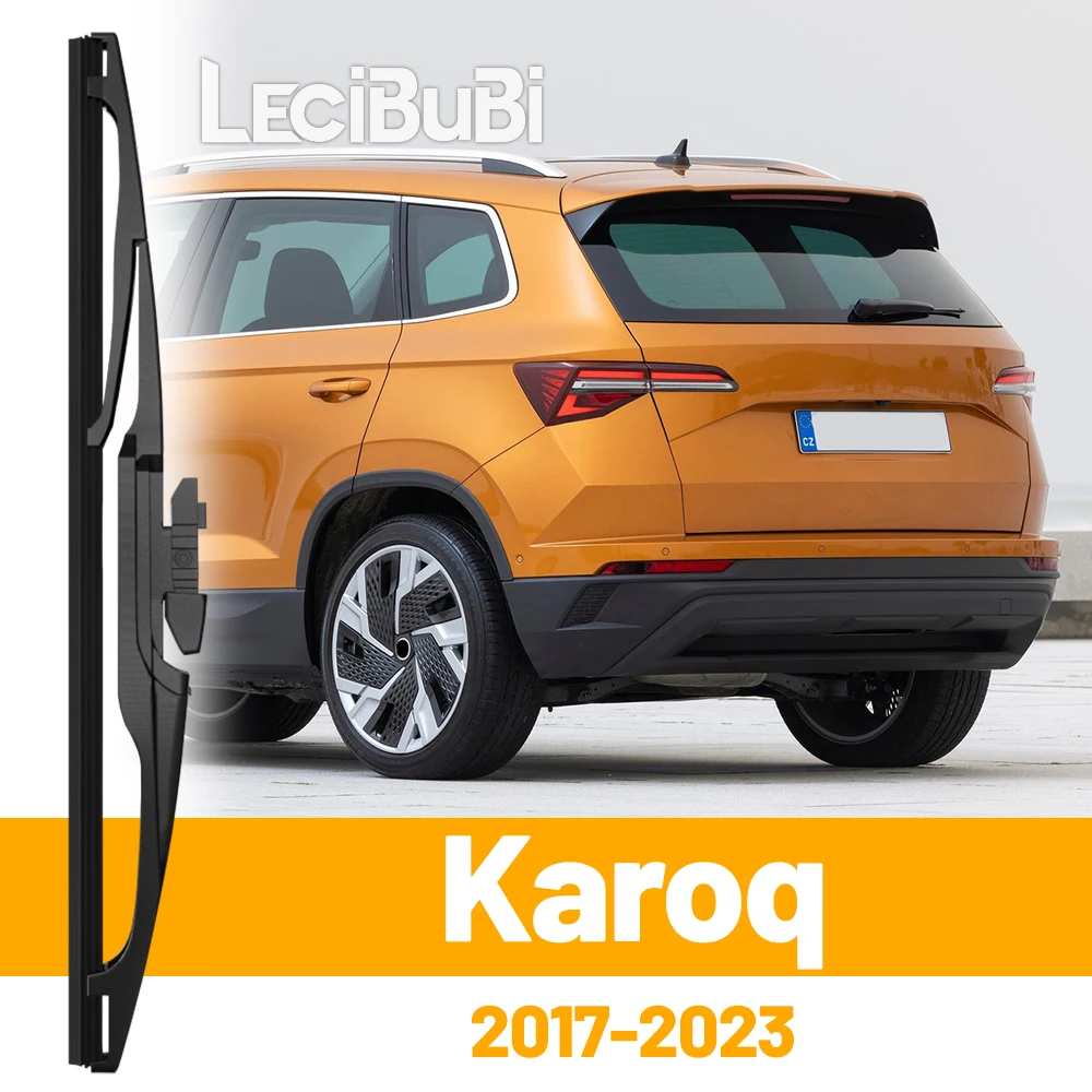 Für Skoda Karoq 2017-2023 2018 2019 2020 2021 2022 Heckscheibe Scheibenwischerblatt Heckklappe Fensterwischer Zubehör