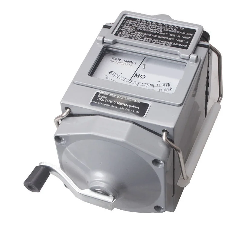

Insulation Resistance Tester ZC25/B-4 Alloy Shell Hand-cranked Megohmmeter