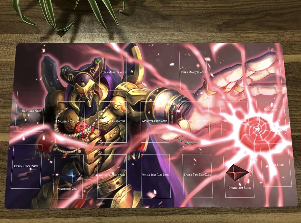 

YuGiOh Duel Playmat Eldlich the Golden Lord TCG CCG Mat Trading Card Game Mat Mouse Pad Mousepad Table Desk Mat Free Bag 60x35cm