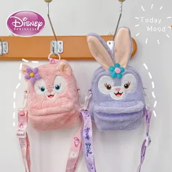 Disney's New Cute Plush Star Dew Strawberry Bear Little Monster Messenger Bag Daily Casual Women's Cartoon Bag