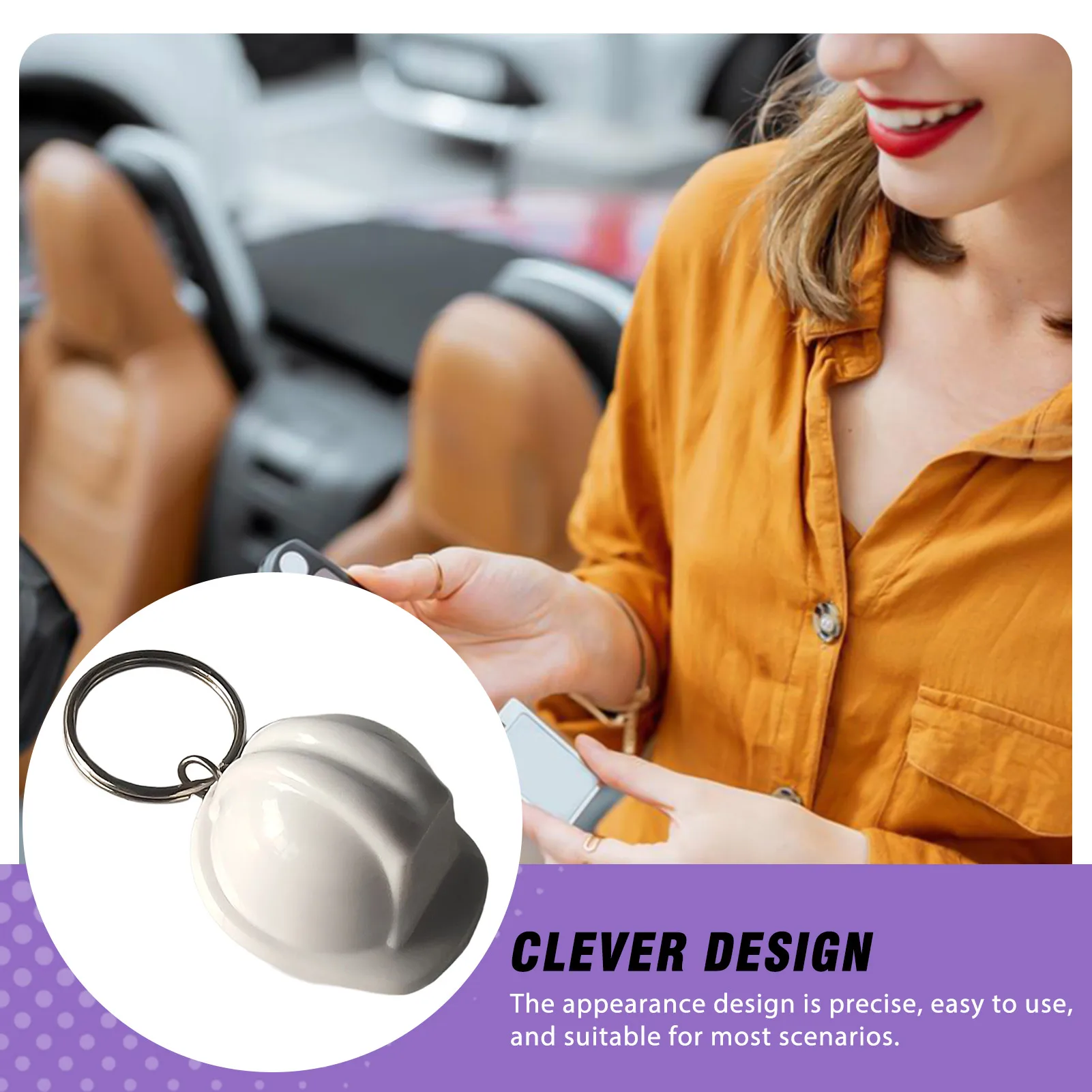 Cute Safety Helmet Keychain Mini Hard Hat Keyring for Construction Workers Engineers Builders Gift Durable Lightweight