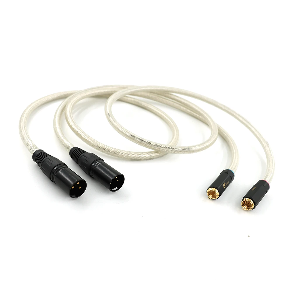 Pro Audio Hybrid Interconnect — трехэкранированный OFC-сердечник с золотыми клеммами XLR ​