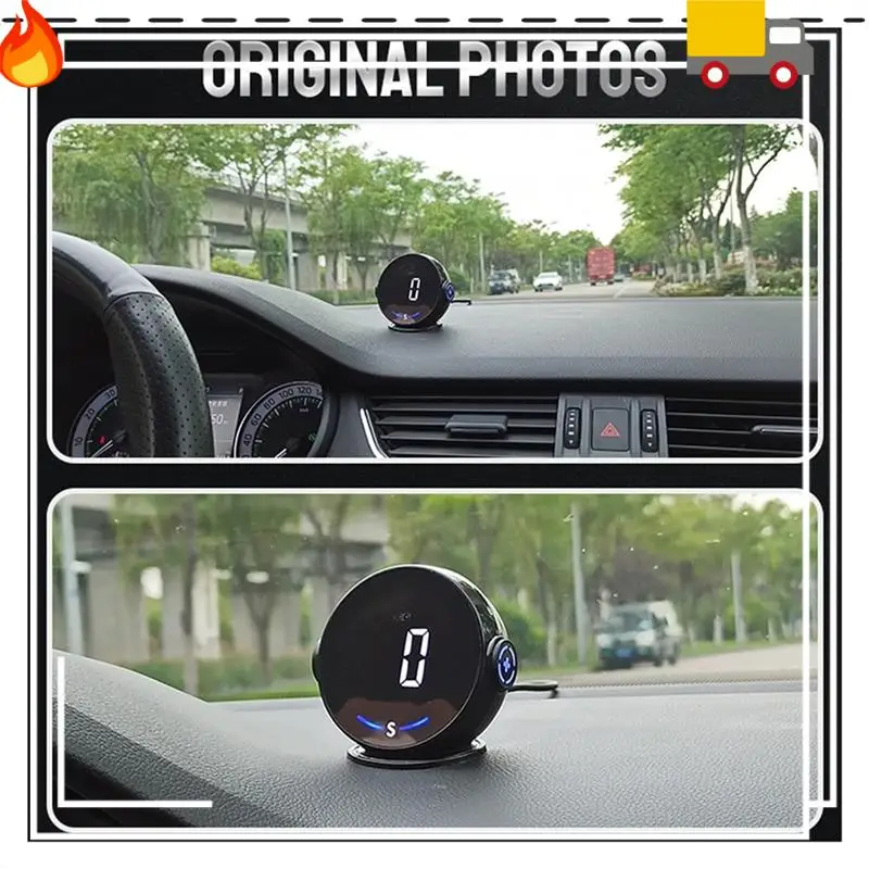 

Discount-Car Head-Up Display GPS Intelligent Meter Speed Display Intelligent Motion Detection Altimeter Suitable For All Cars