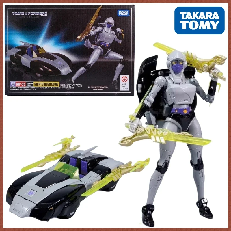 In Stock Takara Tomy Transformers MP series Japanese version MP-55 Nightingale Shadow Movable Figure Robot Model Gif