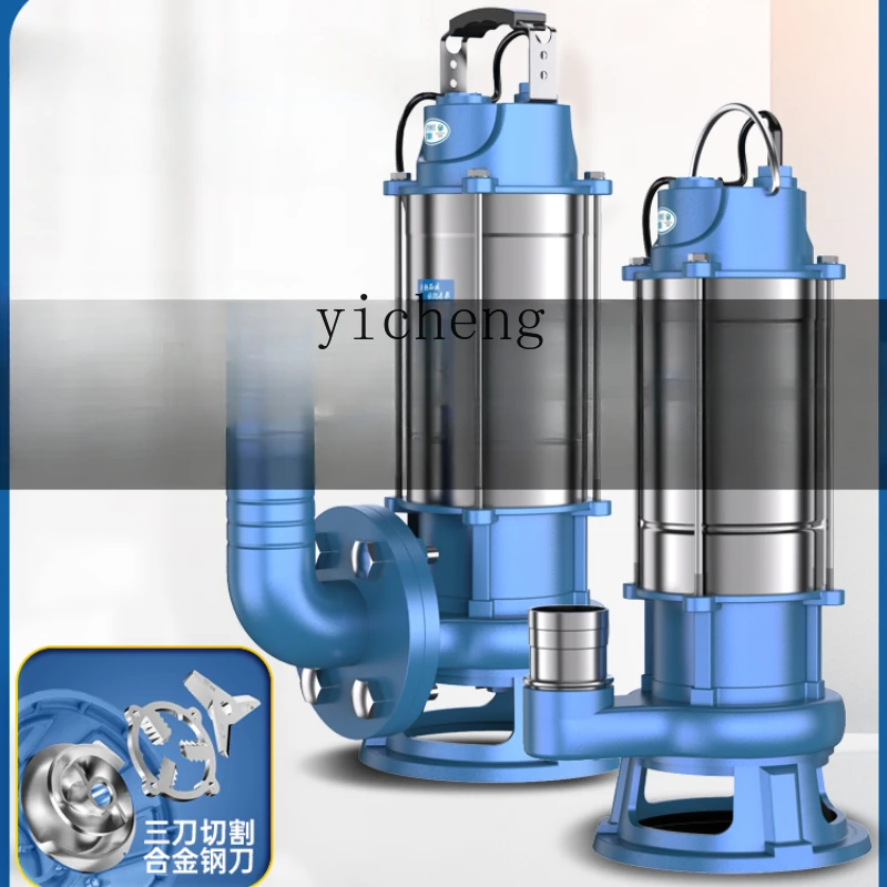 Zf Sewage Cutting Pump Mud Suction Submersible Pump Small Household