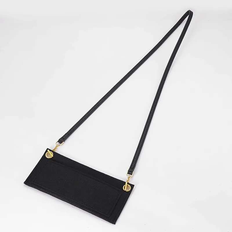 Crossbody Chain Bag Straps T Chain Strap Bag Inner Bags Accessories for YSL Handbags Purse Insert Felt Liner Bag