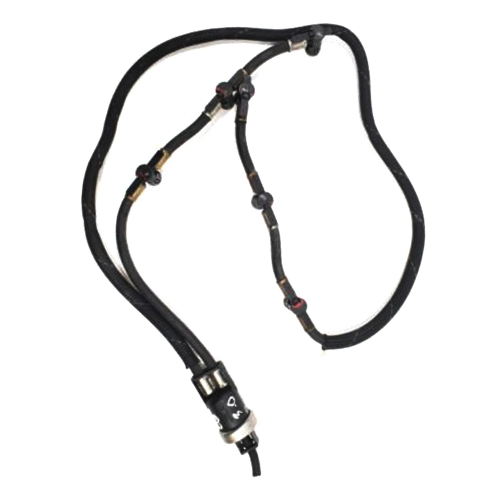 Plain 2X For A8 A4 A6 4F C6 3.0 TDI Fuel Return Line Hose Pipe Crude Oil Injector Hose Leak Line 059130218AS 059130218AM