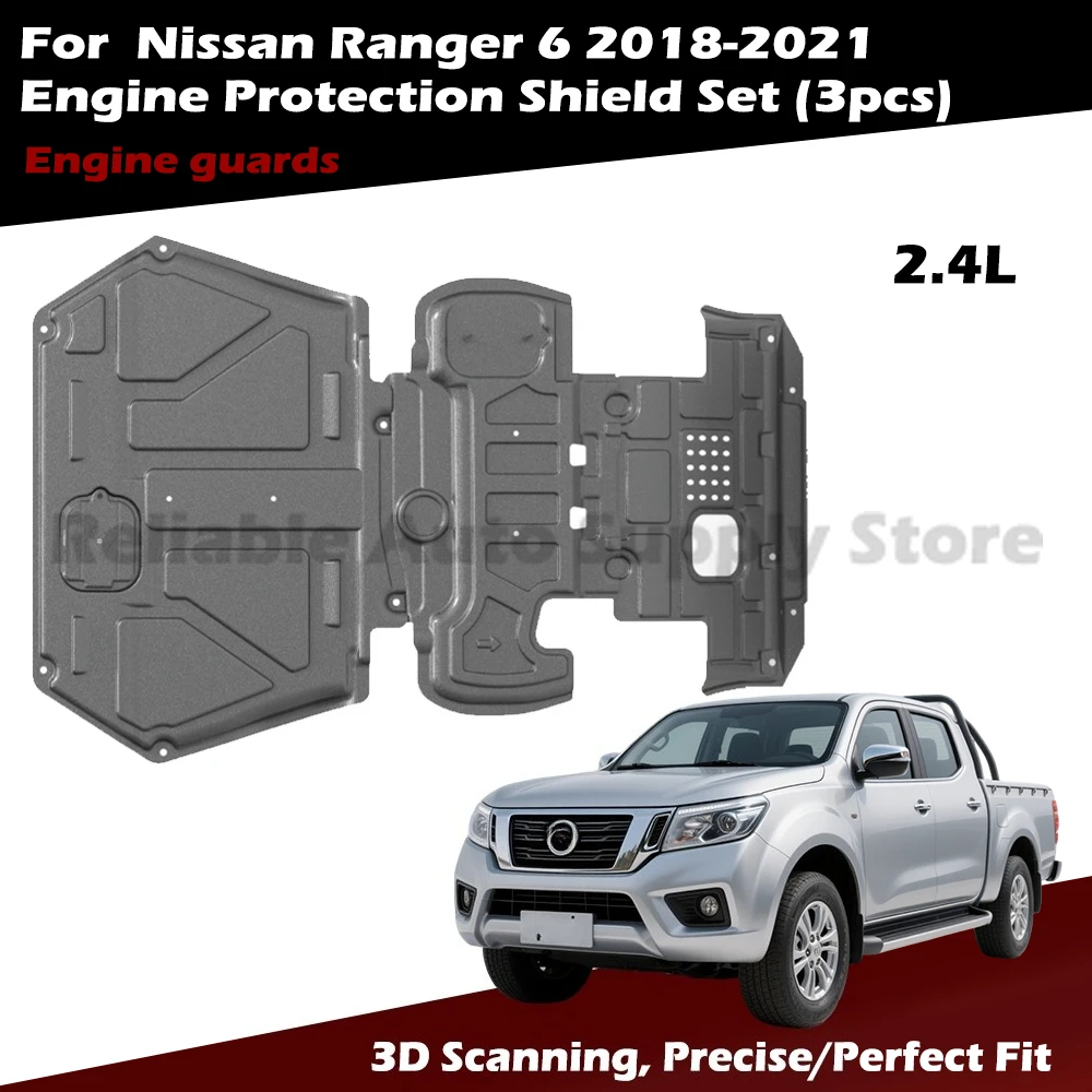 

Precision Engineered Underbody Protection For Nissan Rich 6 2018-21 2.4L-3D Scanned for Exact Fit-Superior Security & Durability