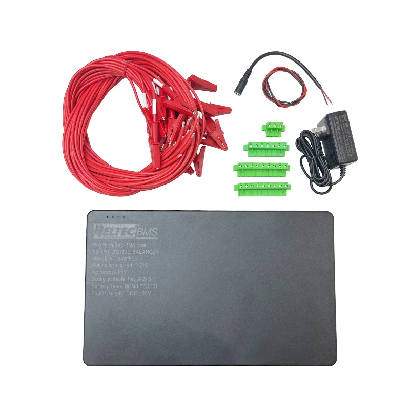 1mv Precision 4A 15A Active Balance 4S-24S Li-on Lifepo4 LTO Cell with Bluetooth APP Balancer Equalizer