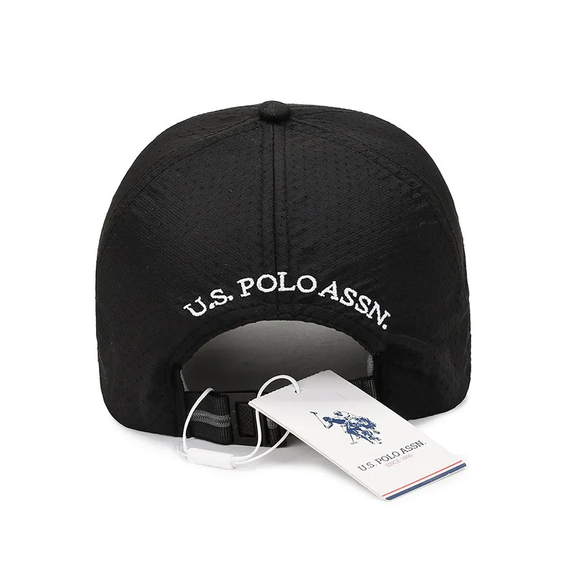 U.S. Polo Assn. Breathable Quick-drying Couple Baseball Cap Fashion New Lightweight Mesh Sweat-wicking Men And Women Sun Hat