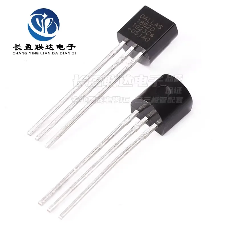 New original DS18B20 TO- 92 temperature sensor IC programmable digital thermometer