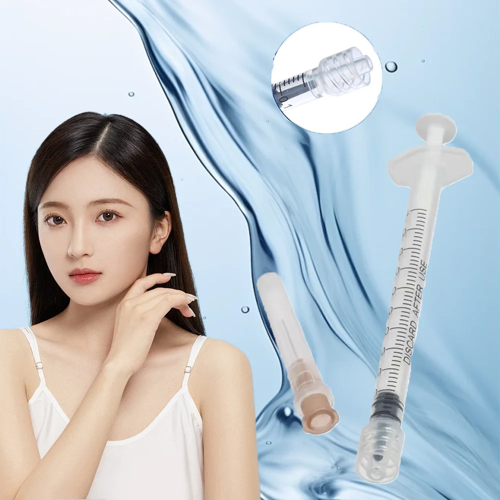 Aseptic disposable needle syringe, individually packaged, suitable for laboratory and industrial distribution