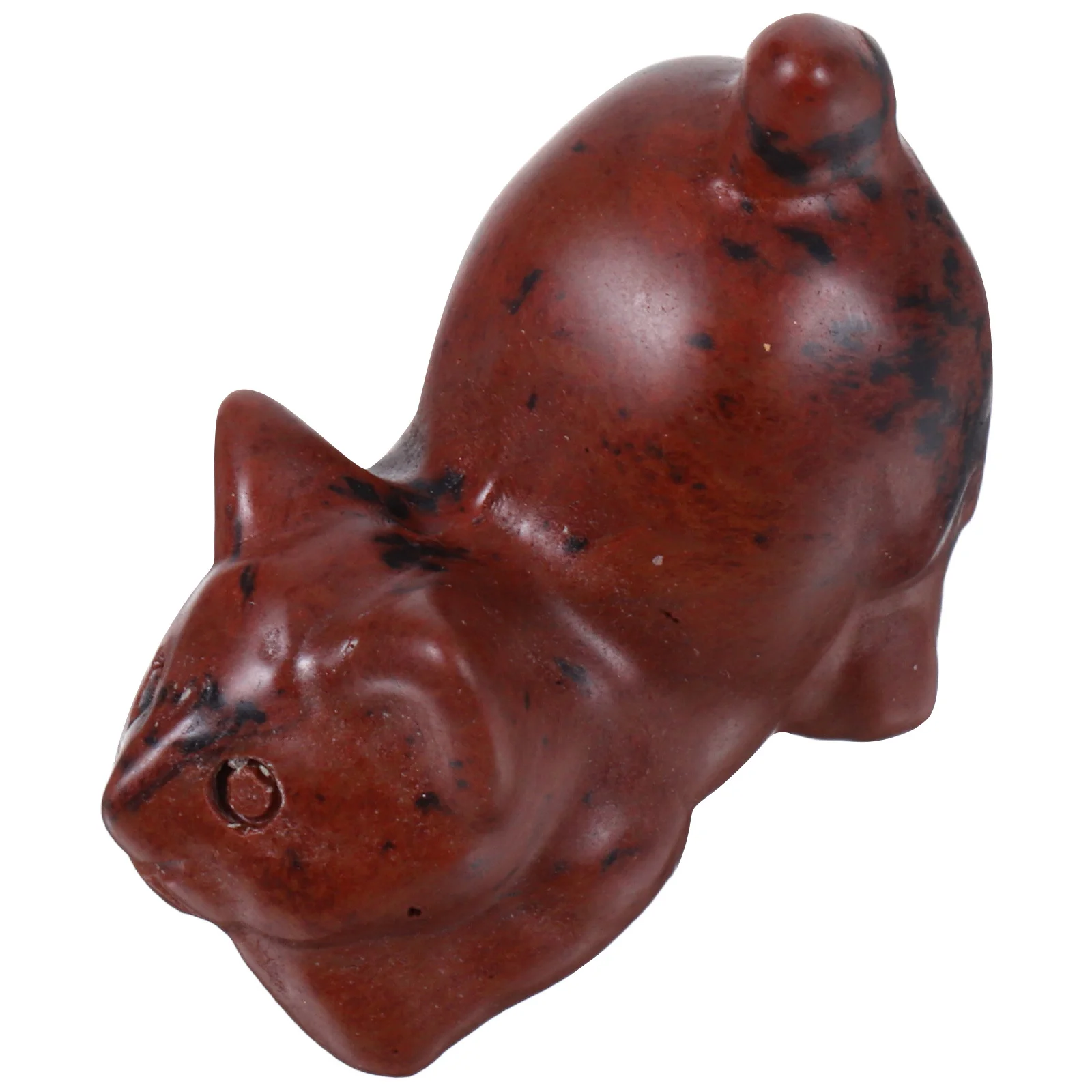 منحوتة باليد سبج القط النحت الأحجار الكريمة الطبيعية فنغ شوي الثروة القط كريستال النحت مكتب ديكور المنزل حجر السج