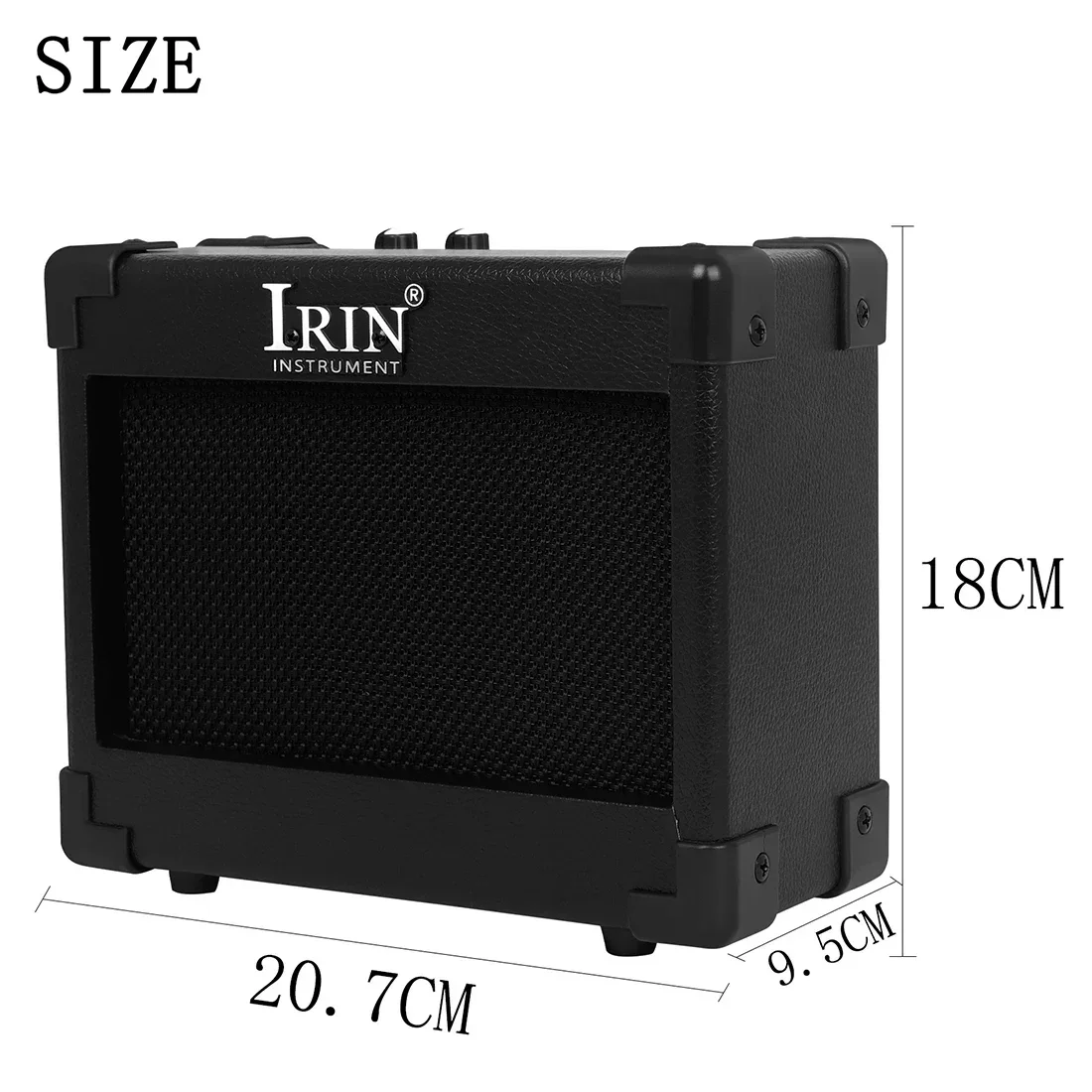 IRIN Guitar Amplifier Mini Electric Guitar Bass Amp Speaker Portable Audio Two Power Supply Options Electric Guitar Accessories