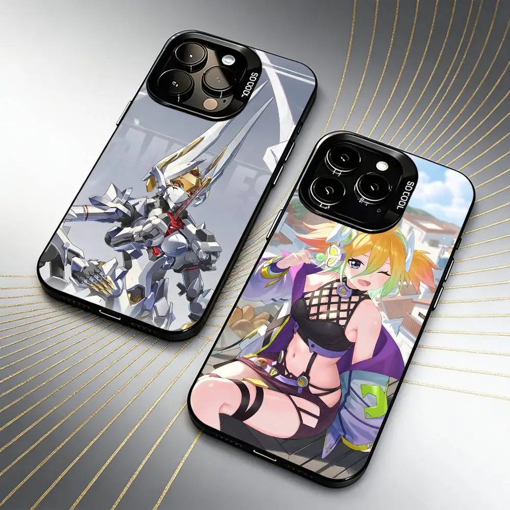 

SW Game S-Starward-dES XiaoLing Phone Case For iPhone 16 17 15 14 12 13 Pro Max Black Candy Matte Shockproof Cover