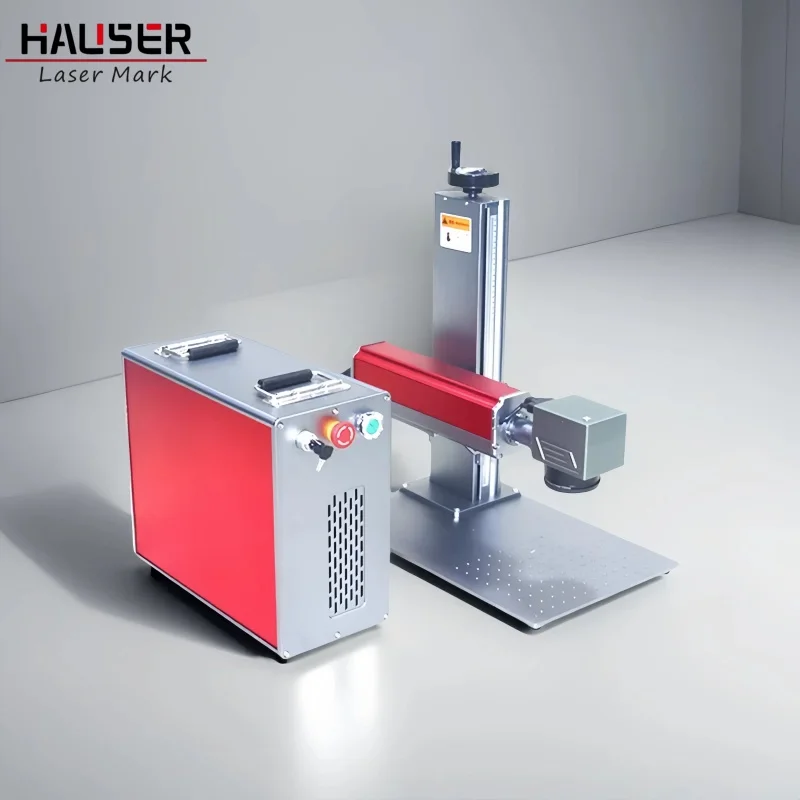 Hot Sale Raycus JPT IPG Optional Air Cooled Metal Uv Fiber Laser Engraving Machine 20W 30W 50W Laser Fiber Marking Machines