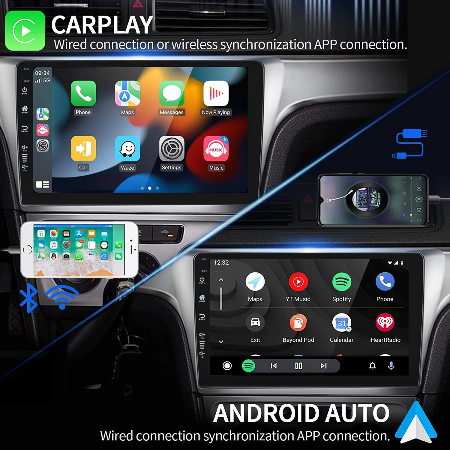 Car Radio for Mazda 6 GPS Navigation Stereo Audio Video Accessories Android12 Wifi Carplay DSP 2 din CD DVD Player