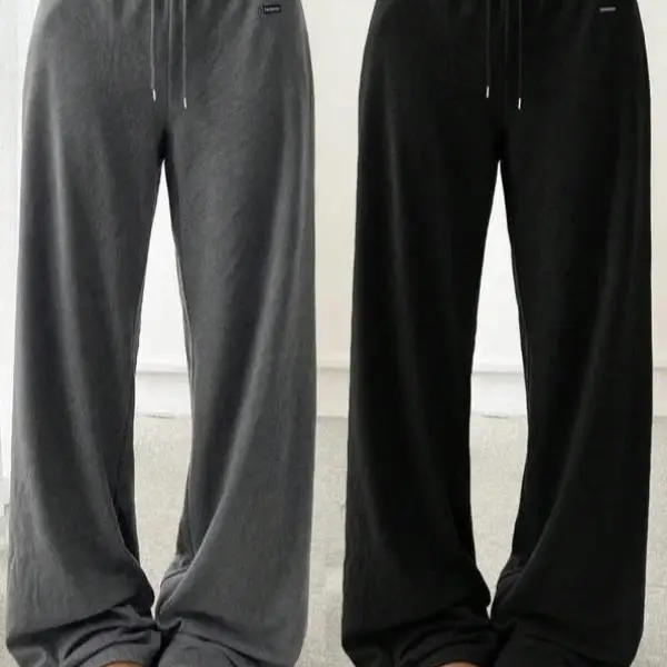 

Men's Casual Pants High Waist Straight Leg Autumn Winter Women's Sle Comfortable Fit Faionable Neutral Cargo Trousers