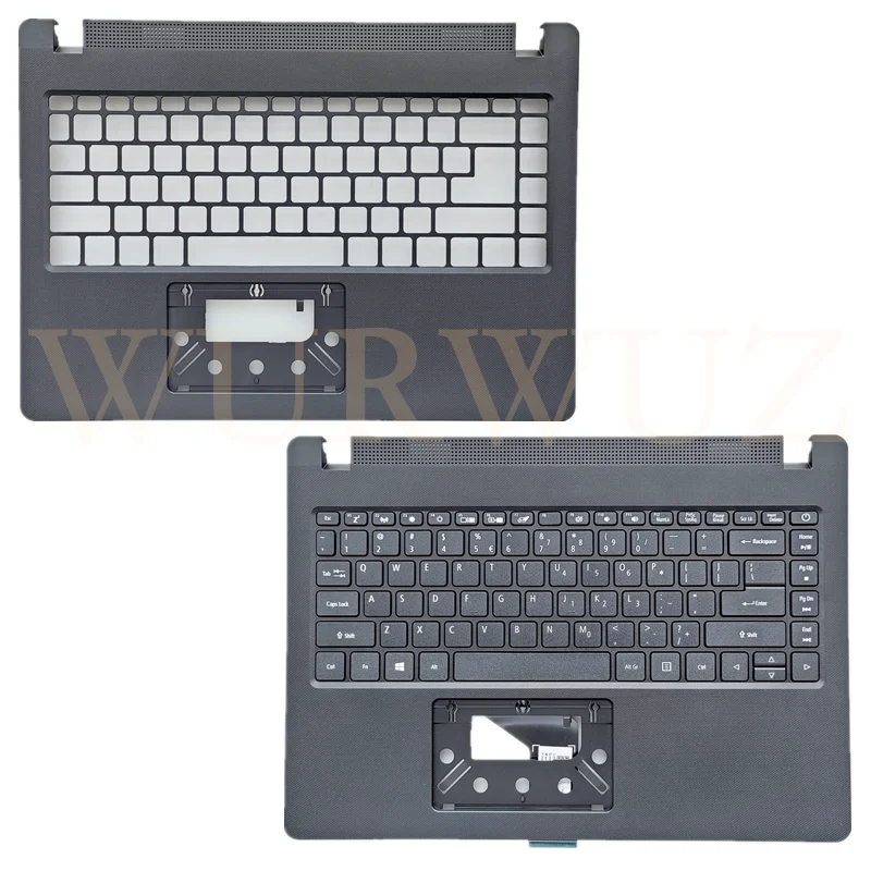 

Новый чехол с упором для рук для ноутбука, чехол C для ACER TravelMate P214 P40 N19Q7 C, чехол для клавиатуры с упором для рук и клавиатурой США, черный