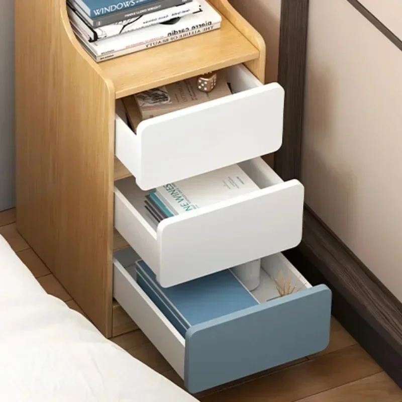 غرفة نوم طاولات السرير تخزين الكمبيوتر الكمبيوتر طاولة ليلية القهوة غرفة المعيشة الحديثة موجزة Mesitas De Noche أثاث المنزل #4