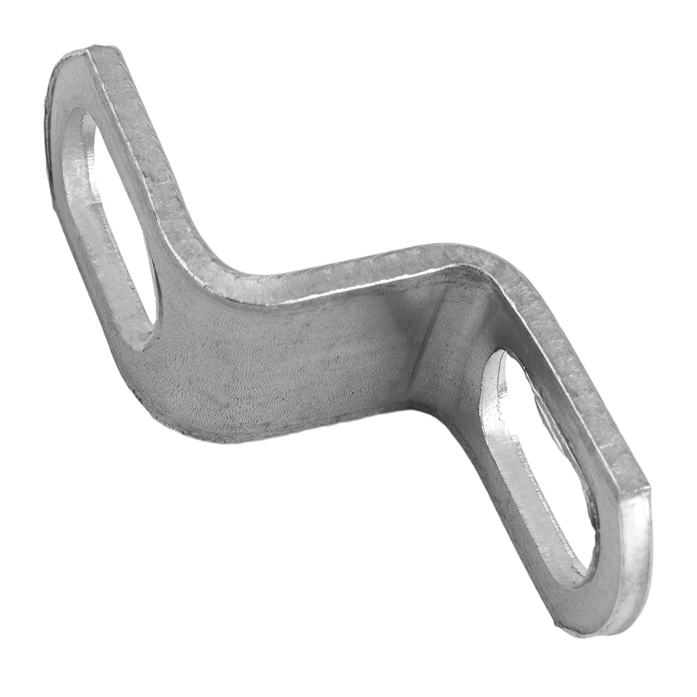 1x Stainless Steel Motorcycle Universal Exhaust Muffler Pipe Z-Type Mounting Clamp Bracket Holder Part Replace Accessories