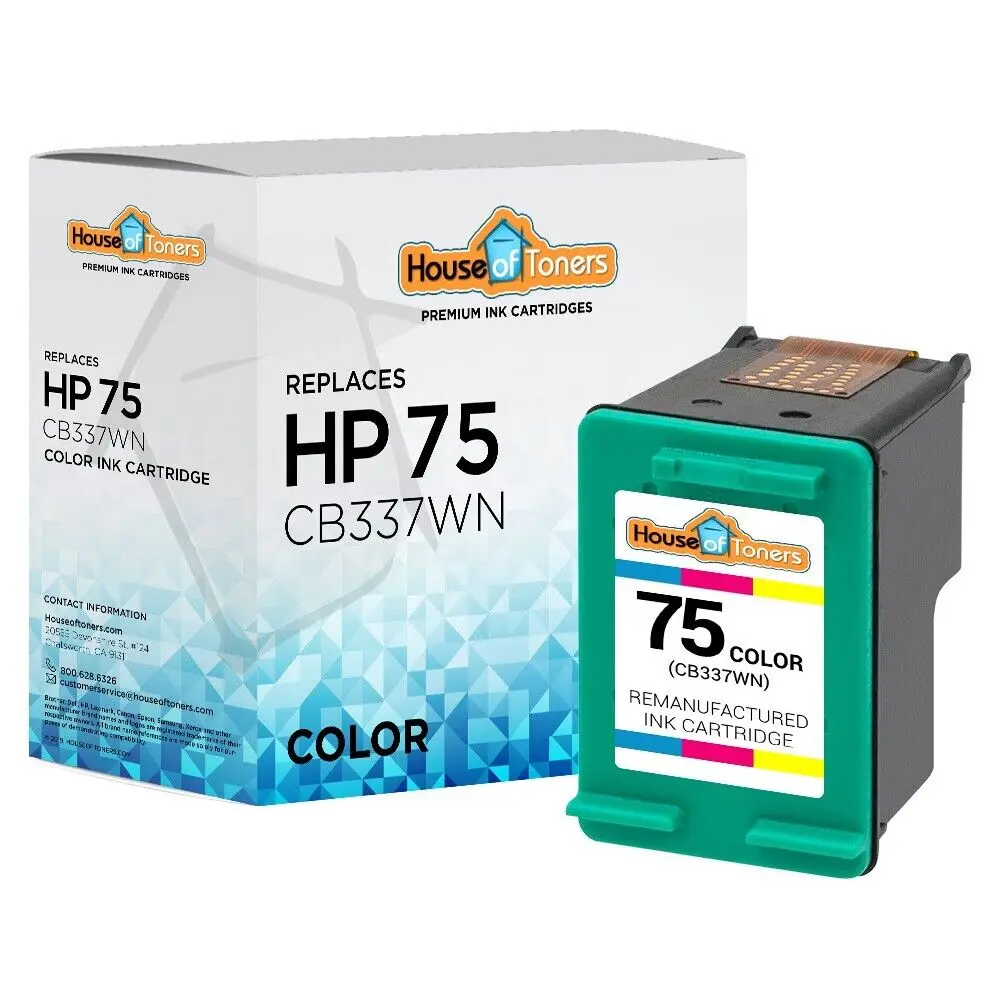 for HP 75 CB337WN Color for Photosmart C4200 C4280 C4300 C4380 C4400 C4450